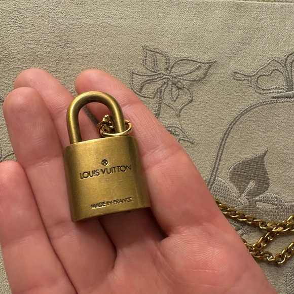 Louis Vuitton Lock Necklace - Picture 3 of 5